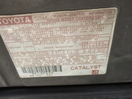   1992 TOYOTA CAMRY DLX METALLIC LAVENDER 2.2L AT Z15013